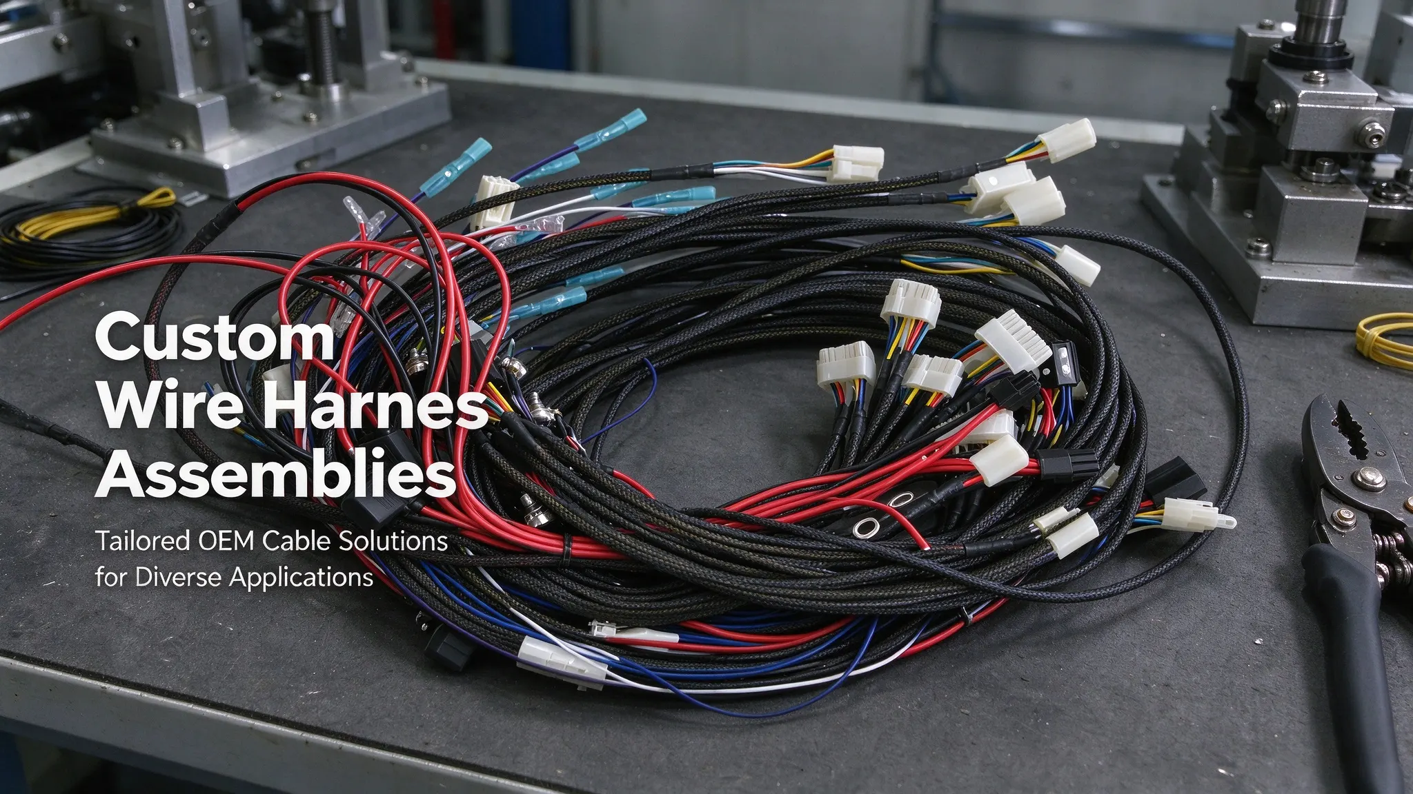 Custom Wire Harness Assemblies: Tailored OEM Cable Solutions for Diverse Needs